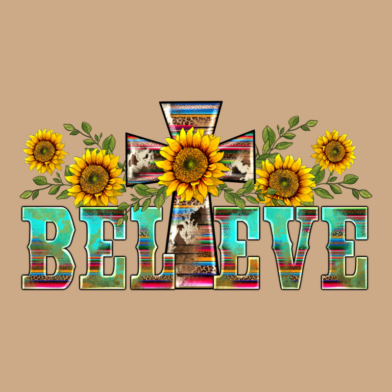 Western Believe Sunflowers Flowers Vintage Hoodie by BarkalooDesign | Teevron