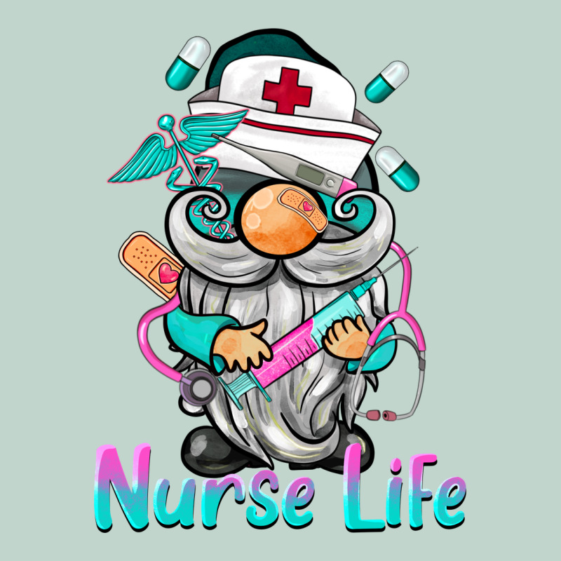 Nurse Life  Gnome Zipper Hoodie by BarkalooDesign | Teevron