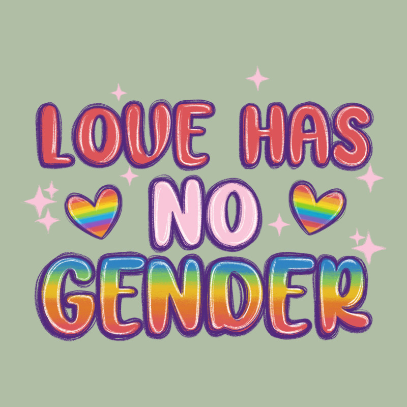 Love No Gender Urban Heavy Tee by MaliasSmallBusiness | Teevron