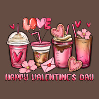 Happy Valentine's Day Coffee Cups Long Sleeve Tee | Teevron