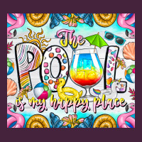 The Pool Is My Happy Place Classic Tee | Teevron