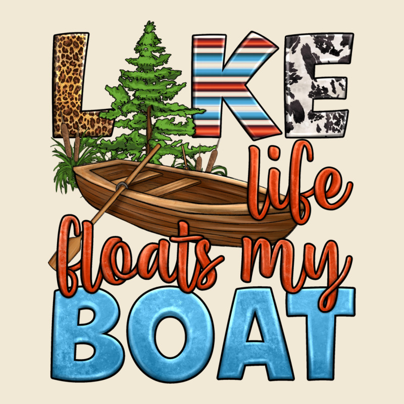 Lake Life Floats My Boat Ladies Tee by HRA Design Shop | Teevron