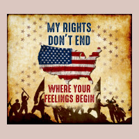 My Rights Don't End Premium Hoodie | Teevron