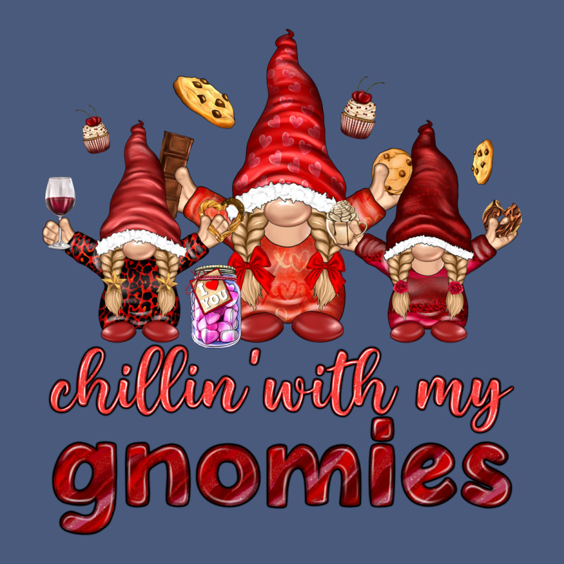 Chilling With My Gnomies Vintage Hoodie by NancyCooperArtShop | Teevron