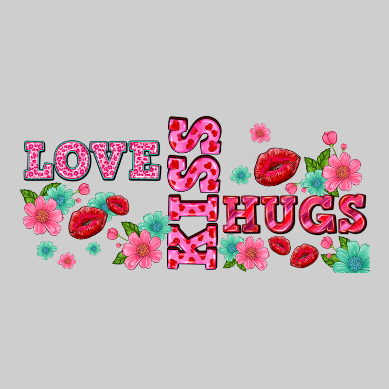 Floral Love And Kiss Premium Tee by AdoDesignShop | Teevron