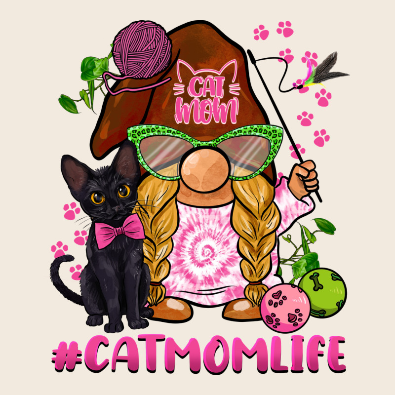 Cat Mom  Life Gnome Zipper Hoodie by BarkalooDesign | Teevron