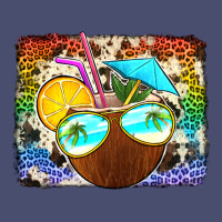 Coconut Drink With Sunglasses Vintage Tee | Teevron