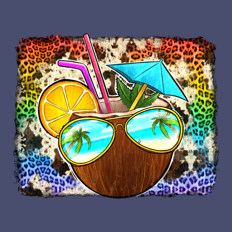 Coconut Drink With Sunglasses Vintage Tee by Jasminsmagicworld | Teevron