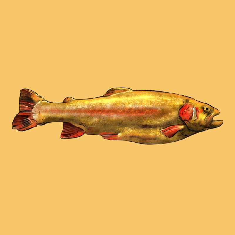 Golden Trout West Virginia Vintage Hoodie by LillyAllenDesigns | Teevron