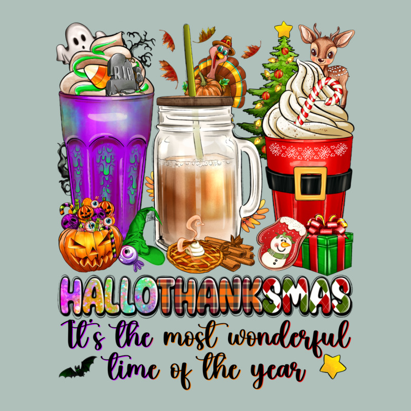 Hallothanksmas Coffee Cups Heavyweight Hoodie by texasbilliewilder | Teevron
