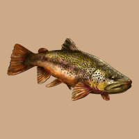 Brown Trout Vintage Hoodie | Teevron