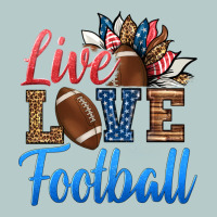 Live Love American Football Heavy Core Tee | Teevron