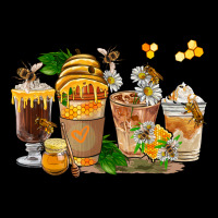 Honey Bee Coffee Cups Urban Hoodie | Teevron