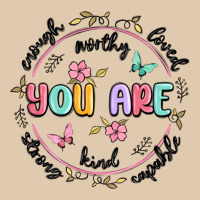 You Are Enough Heavyweight Sweatshirt | Teevron