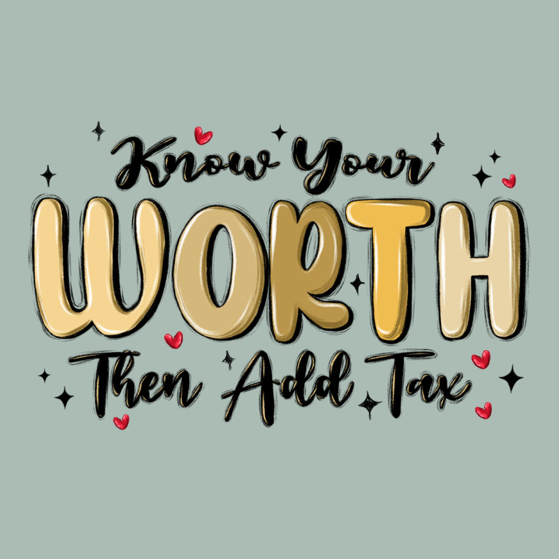 Know Your Worth Classic Tee by MaliasSmallBusiness | Teevron