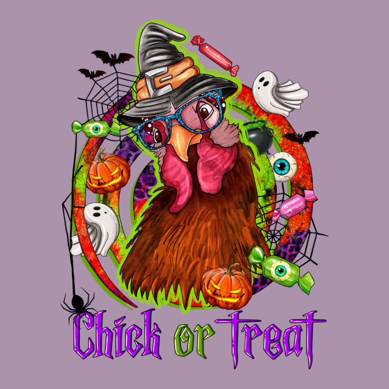 Chick Or Treat Halloween Heavyweight Hoodie by NancyCooperArtShop | Teevron
