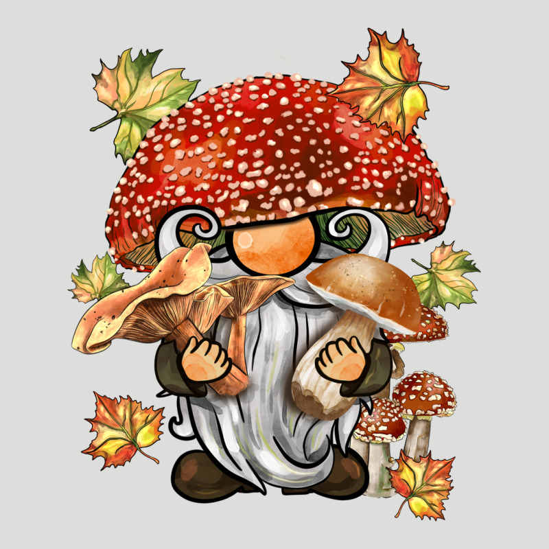 Mushroom Gnome Zipper Hoodie by BarkalooDesign | Teevron