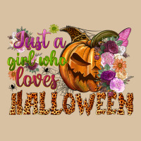Just A Girl Who Loves Halloween Heavyweight Hoodie | Teevron