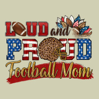 Loud And Proud Football Mom Heavy Core Tee | Teevron