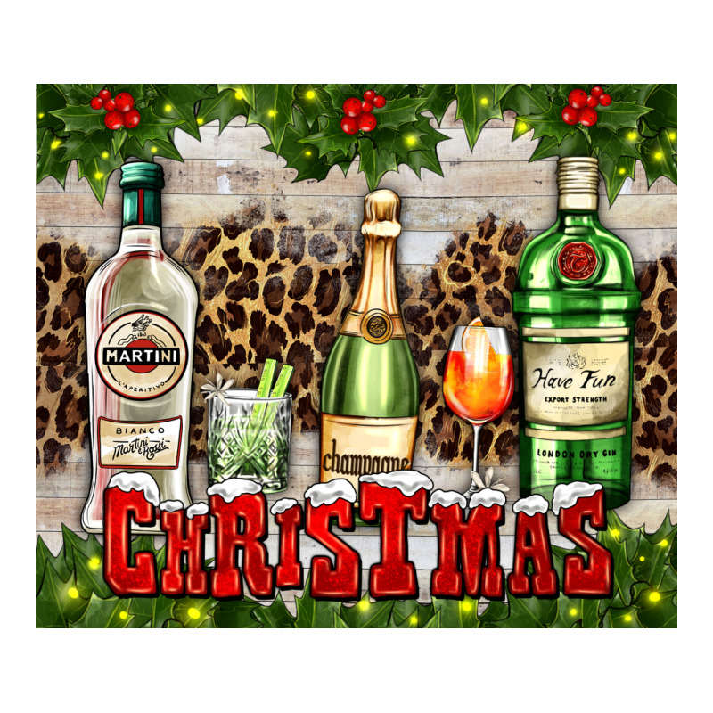 Christmas Cocktail Party Premium Tee by AdoDesignShop | Teevron