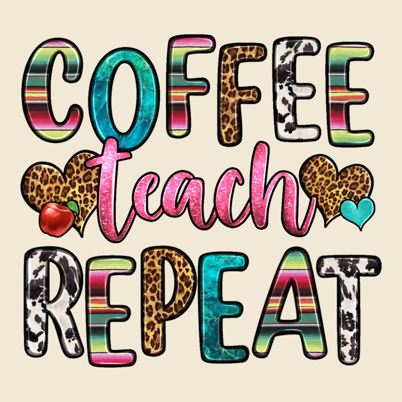 Coffee Teach Repeat Premium Tee by HRA Design Shop | Teevron