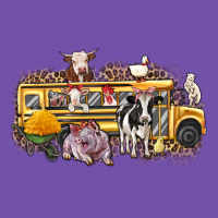 Farm Animals School Bus Premium Sweatshirt | Teevron