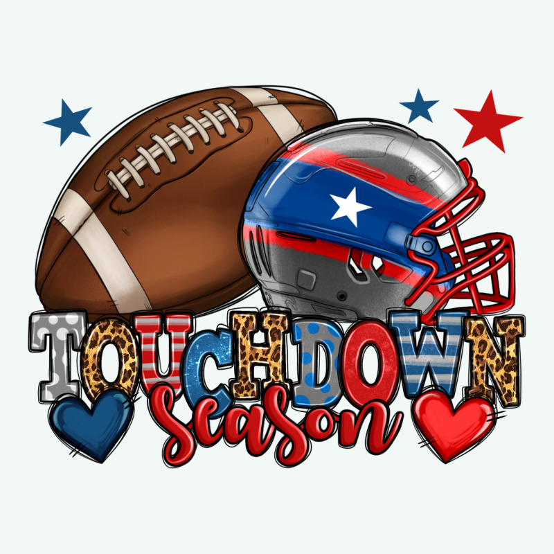 Touchdown Season American Football 4th Of July Premium Hoodie by HowdyJamesFarm | Teevron