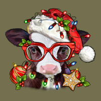 Christmas Baby Cow Vintage Hoodie | Teevron