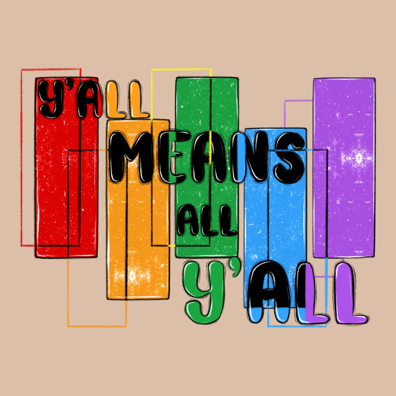 Y'all Means All Y'all Urban Heavy Tee by MaliasSmallBusiness | Teevron