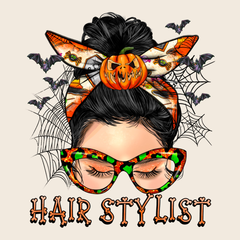 Hair Stylist Messy Bun Zipper Hoodie by BarkalooDesign | Teevron