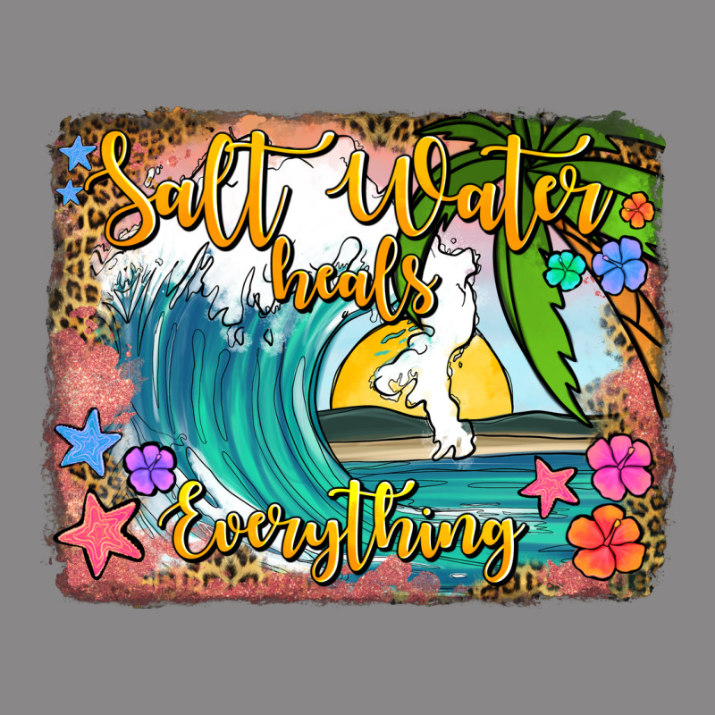 Salt Water Heals Everything Vintage Tee by Jasminsmagicworld | Teevron