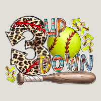 Three Up Down Softball Heavy Core Tee | Teevron
