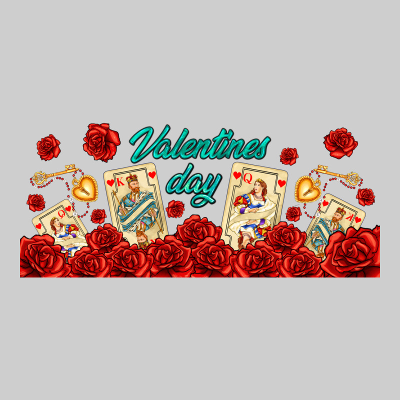 Valentines Day With Playing Cards Premium Tee by AdoDesignShop | Teevron