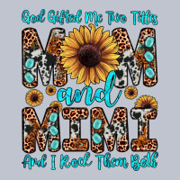 God Gifted Me Two Titles Mom And Mimi  And I Rock Them Both Premium Hoodie | Teevron