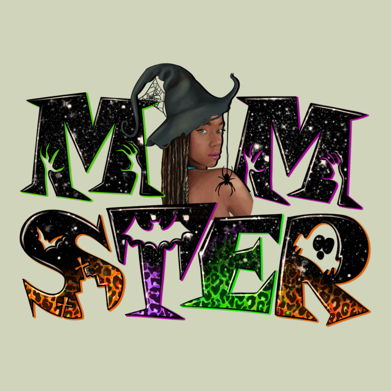 Momster With Witch Heavyweight Hoodie by NancyCooperArtShop | Teevron