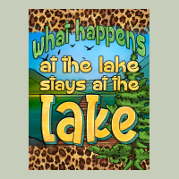 What Happens At The Lake Stays At The Lake Air Freshener Ladies Tee | Teevron