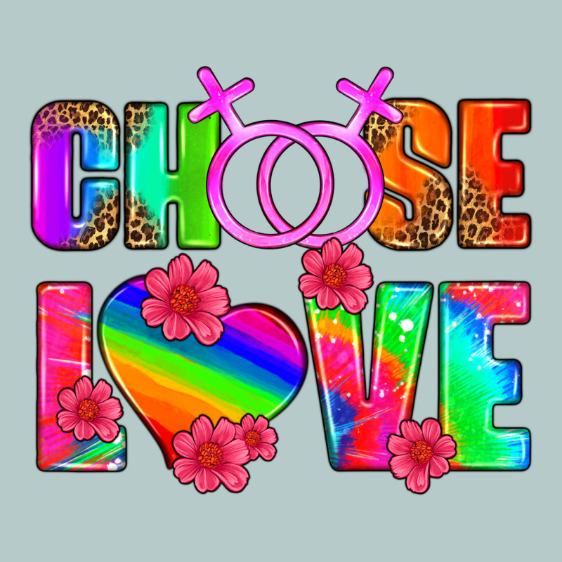 Choose Love (lesbian) Heavy Core Tee by HRA Design Shop | Teevron