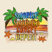 Sunrise Sunburn Sunset Repeat2 Ladies Tee | Teevron