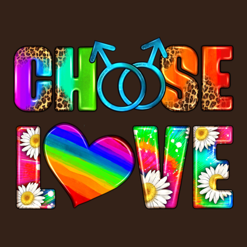 Choose Love (gay) Heavy Core Tee by HRA Design Shop | Teevron