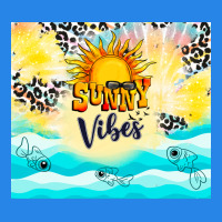 Sunny Vibes Premium Hoodie | Teevron
