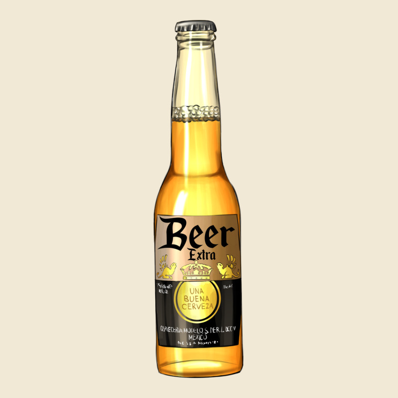 Yellow Beer Bottle Premium Tee by AdoDesignShop | Teevron