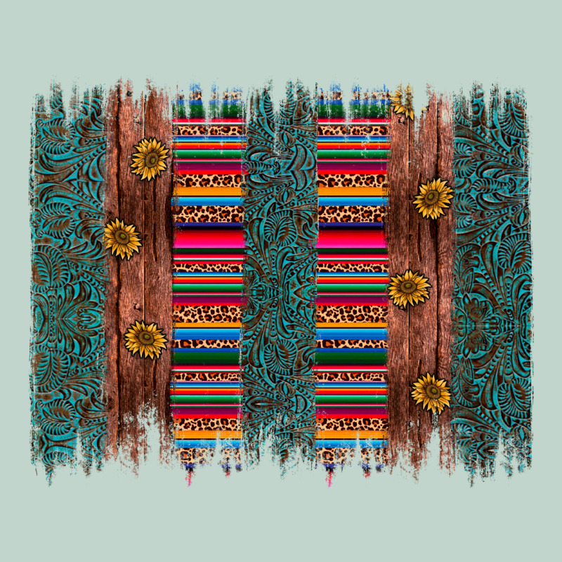 Sunflower Serape Brush Stroke Zipper Hoodie by Artiststas | Teevron