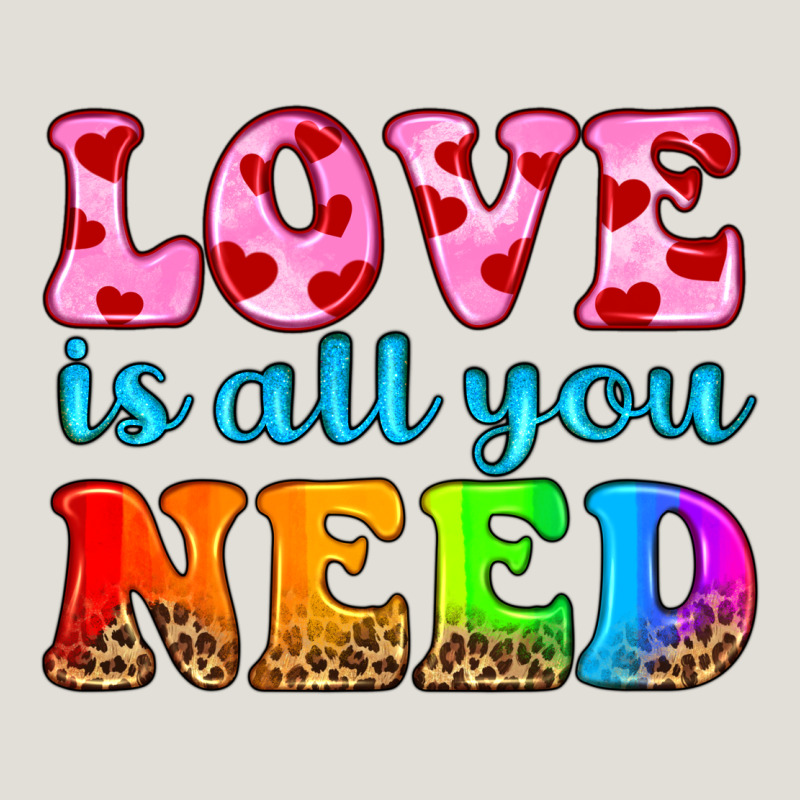 Love Is All You Need Heavy Core Tee by HRA Design Shop | Teevron
