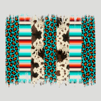 Leopard Cowhide Brush Stroke Zipper Hoodie | Teevron