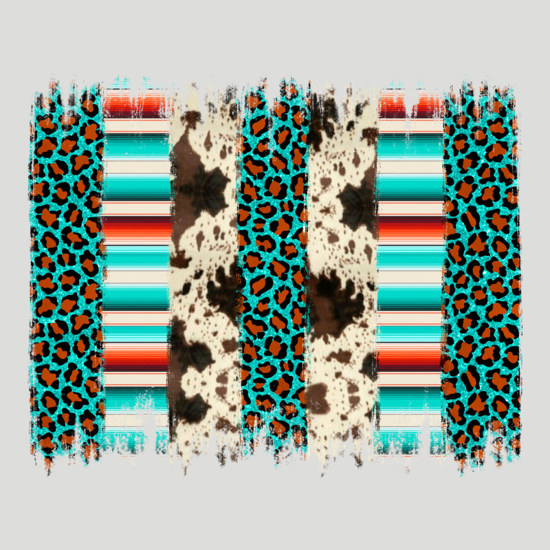 Leopard Cowhide Brush Stroke Zipper Hoodie by Artiststas | Teevron