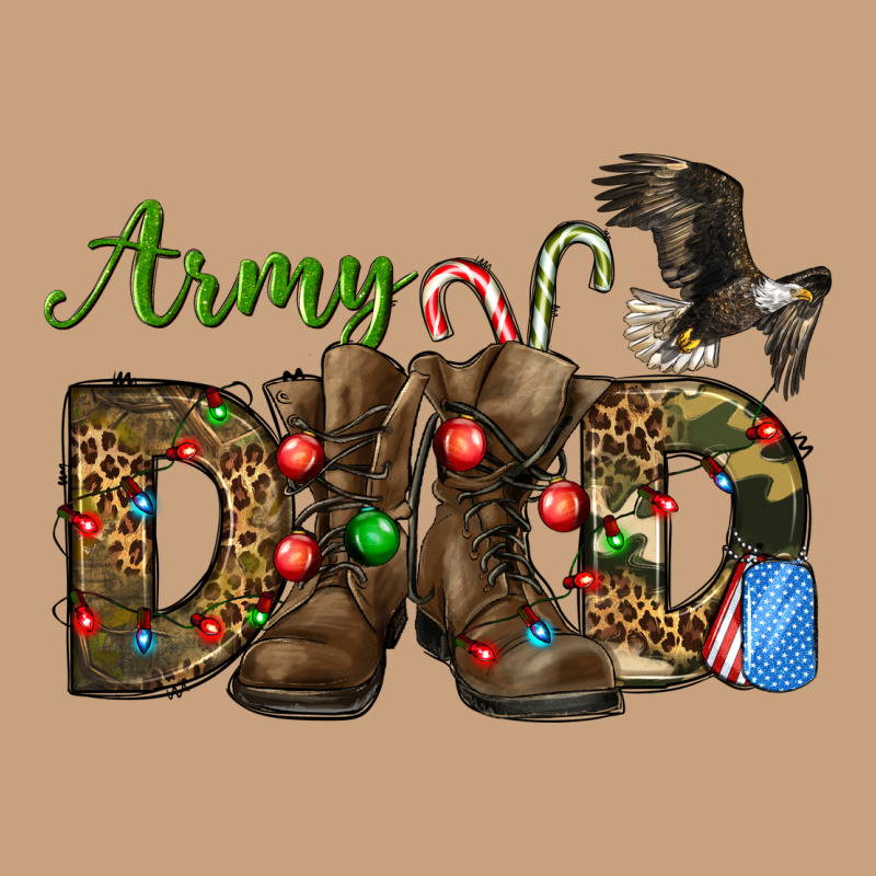 Christmas Army Dad Vintage Tee by NancyCooperArtShop | Teevron