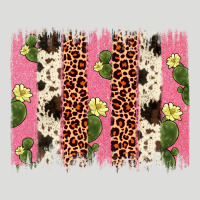Cactus Leopard Cowhide Brush Stroke Zipper Hoodie | Teevron