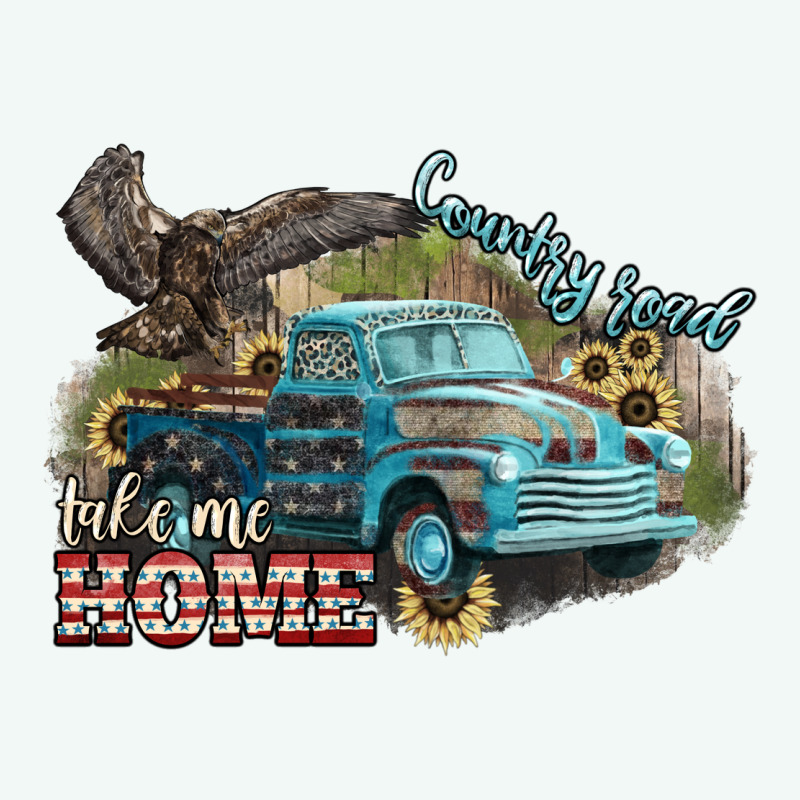 Truck Usa Country Road Take Me Home 4th Of July Premium Hoodie by HowdyJamesFarm | Teevron