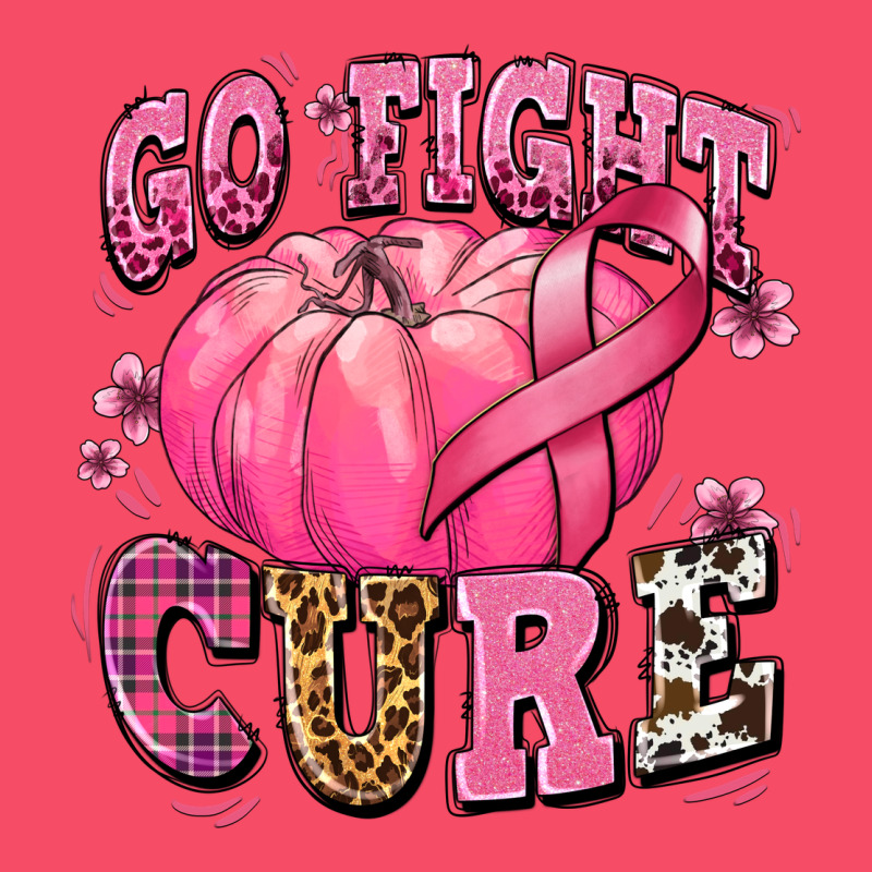 Go Fight Cure Pumpkin Premium Sweatshirt by texasbilliewilder | Teevron