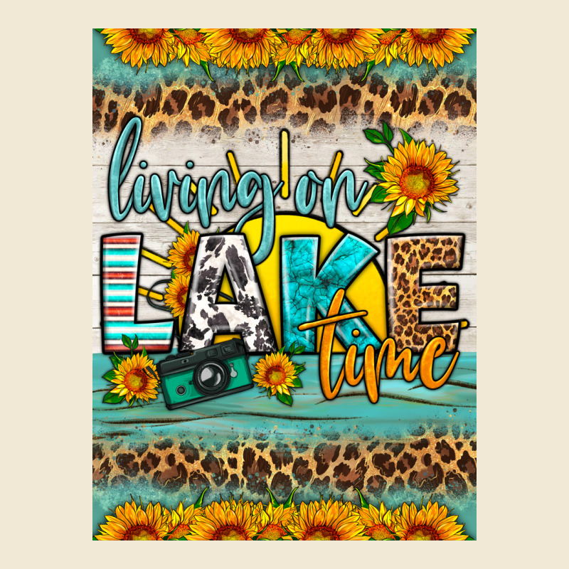 Living On Lake Time Air Freshener Ladies Tee by HRA Design Shop | Teevron